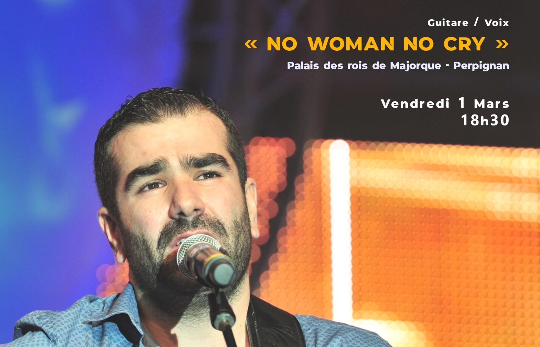 Concert au vernissage No woman no cry
